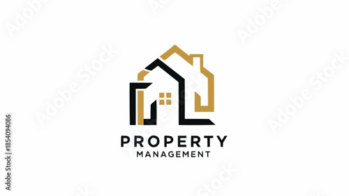 Property Management Logo Design Concept.