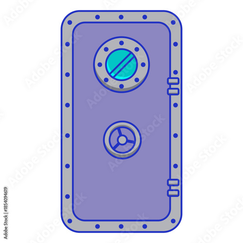 Sea submarine door transport