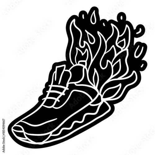 Marathon fire shoe