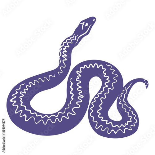 Big snake cutout