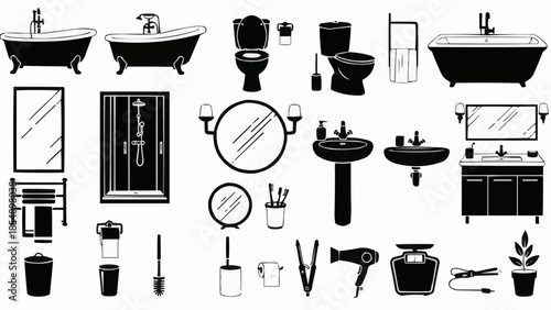 Bathroom Fixtures and Accessories Collection.