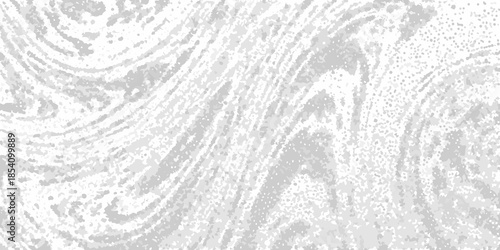 Abstract gray and white swirls resembling marble or flowing water