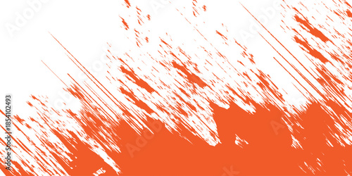 Red abstract background featuring a grunge watercolor texture with splattered ink stains and artistic blood-like splat patterns for a decorative vector illustration wallpaper design