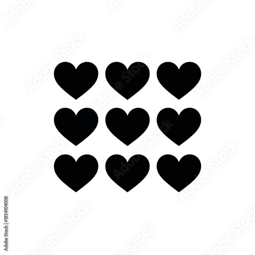 Heart love symbol romance emotion valentine icon