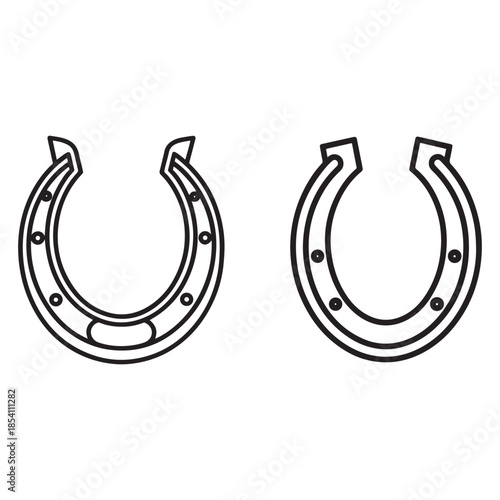 horseshoe icon Vector 