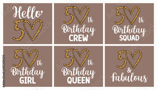 50 years old t shirt design