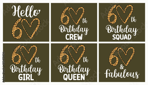 60 years old t shirt design