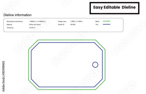 rectangular rounded corners hang tags dieline template box dieline die lines packaging custom dieline  box cardboard box dieline pizza box dieline printable product packaging layout,
