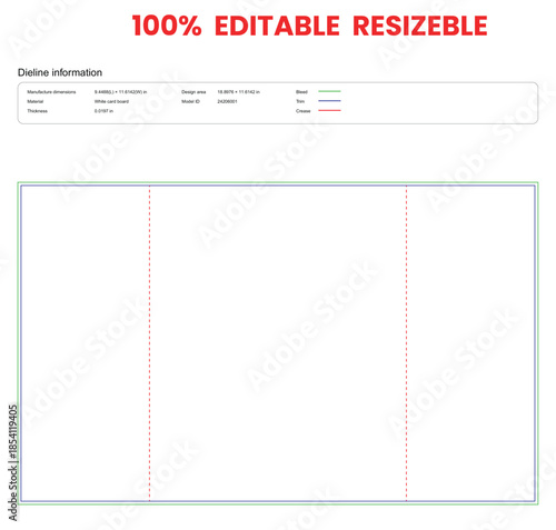 brochure folded dieline template box dieline die lines packaging custom dieline  box cardboard box dieline pizza box dieline printable product packaging layout,
