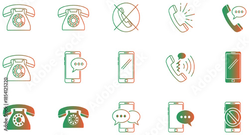A vector illustration showing a simple set of zodiac icons designed as clear symbols for web, mobile and digital use
