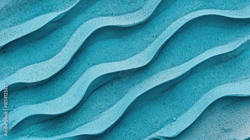 Blue wavy sand texture abstract background design element