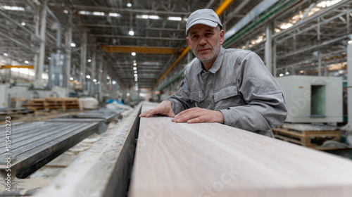 Wood processing plant.