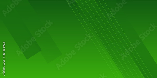 Abstract green sporty background template vector with shiny lines and lights modern