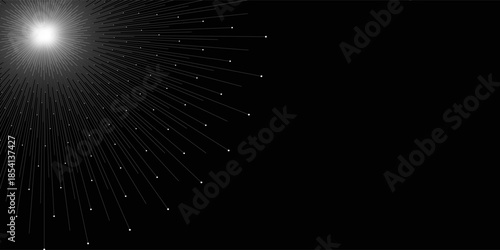 Spiral sound wave rhythm abstract dynamic lines vector background