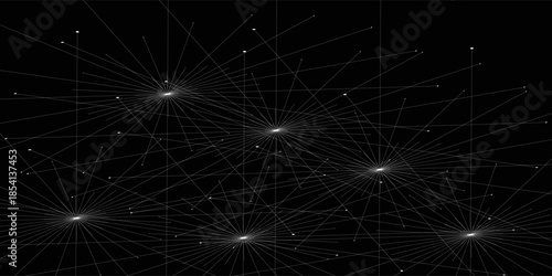 abstract design with lines.  vector illustration. chemical industry