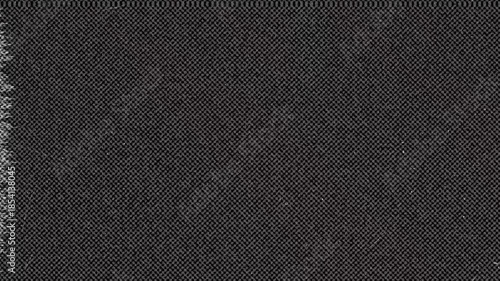 Close-up of black woven fabric texture