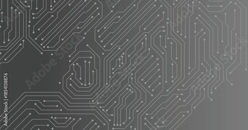 Circuit. Line circuit board. Tech of semiconductor. Chip technology. Digital technology. Computer motherboard. Pattern of network, technical. Vector stock illustration