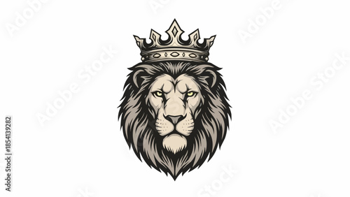 lion head vector