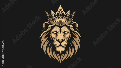 lion head vector
