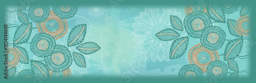 Photos digital kurti with dupatta pakistani suit flower with texture effect background