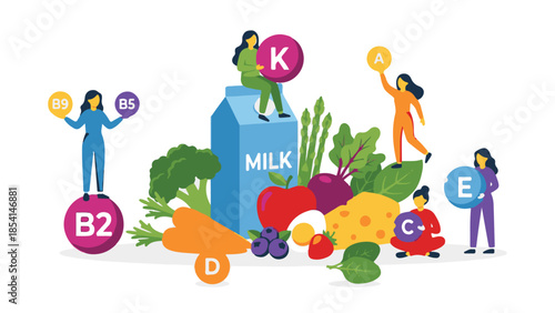 Essential Vitamins and Healthy Food Sources for Balanced Nutrition