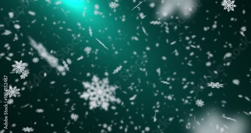 Winter magic comes to life in the dance of snowflakes - the atmosphere of cold and comfort envelops you from the first seconds. Fluffy snowflakes swirl, creating the atmosphere of a winter fairy tale.