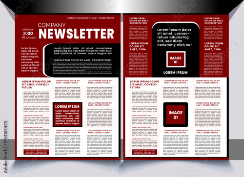 newsletter design template
