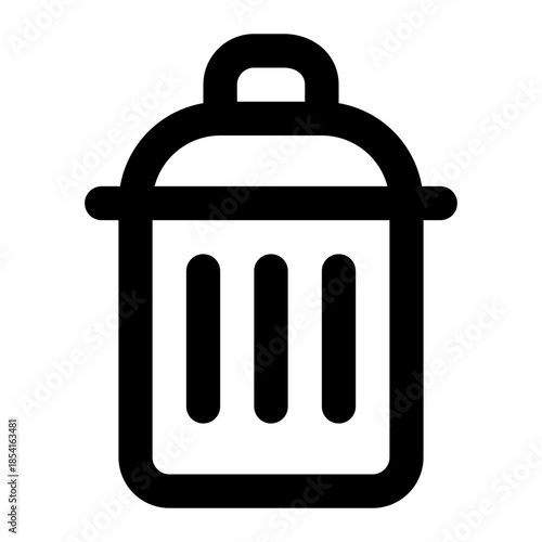 trash icon for illustration