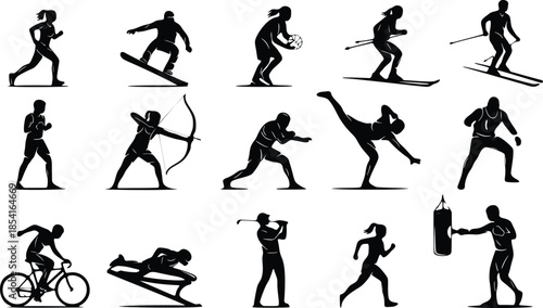 Sports Silhouettes Collection