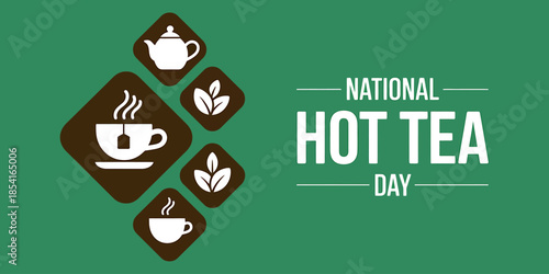 Celebrate National Hot Tea Day with Tea Cups and Teapot