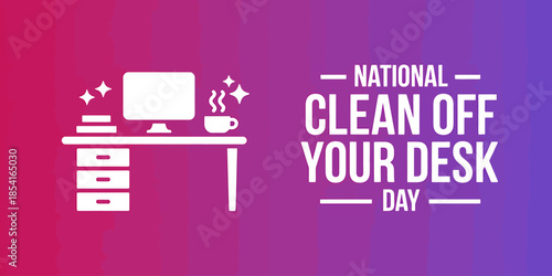 Celebrate National Clean Off Your Desk Day with a tidy workspace