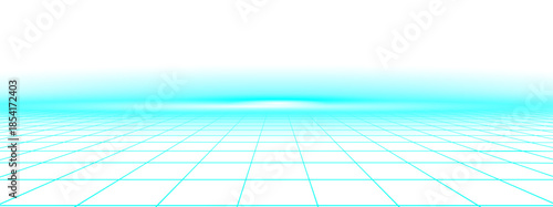 Neon grid game background with cyberpunk smoke effect and vaporwave pink. 80s retro wave or synthwave laser lights for futuristic wallpapers. Geometric galaxy landscape digital glow design for party.