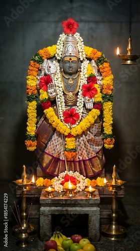 Lord Murugan Hindu Deity Religious Illustration