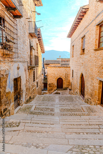 Precioso pueblo de Valderrobres en la provincia de Teruel