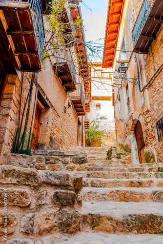 Precioso pueblo de Valderrobres en la provincia de Teruel