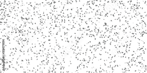 Dynamic Gray Mosaic Pattern with Varied Irregular Fragments on White for Abstract Textured Backgrounds and Digital Art