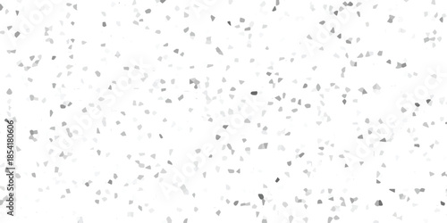 Sparse Grey Particle Scatter on White Abstract Mosaic Texture with Subtle Dark Accents for Minimalist Design