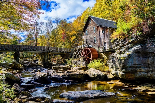 Photography Grist Mill in the Fall