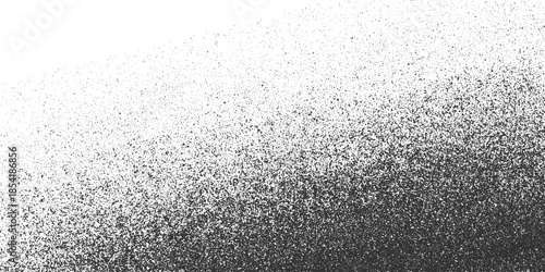 Black speckle texture gradient on white background abstract 1