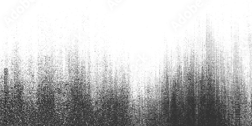 Black and white textured background with gradient dot pattern abstract