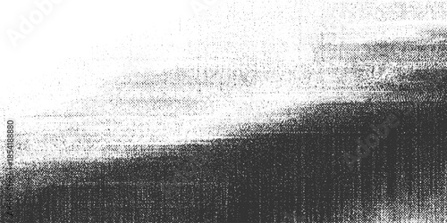 Black and white grainy texture with diagonal gradient and subtle noise