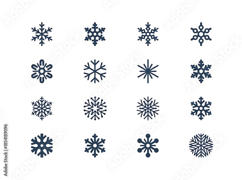 Snowflake icons