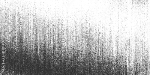 Black and white abstract textured background with vertical lines and scattered dots