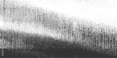 Black and white textured background with vertical lines and scattered dots abstract