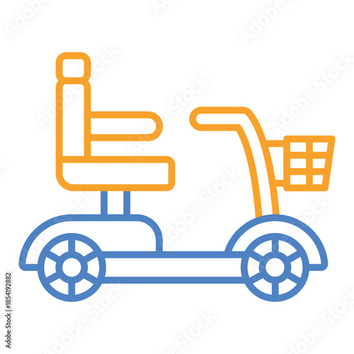 Mobility scooter Icon