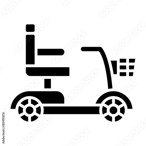 Mobility scooter Icon