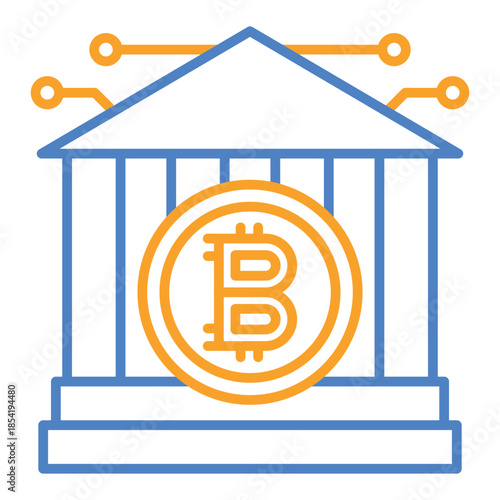 Crypto bank Icon
