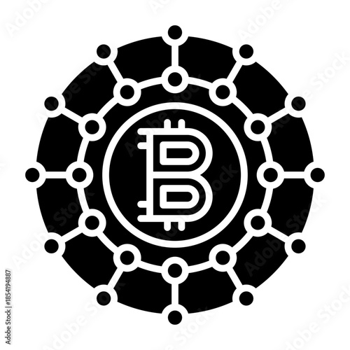 Bitcoin network Icon