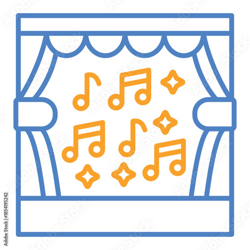 Music stage Icon