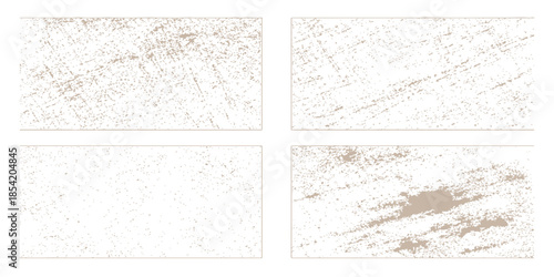 Set of abstract grunge banners and vintage grey stone wall textures featuring a dirty rough concrete surface design for seamless paper backgrounds and old marble art backdrops